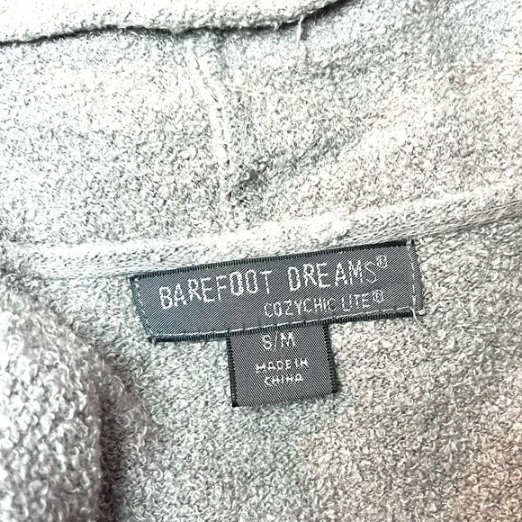 Barefoot Dreams CozyChic Lite Calypso Wrap Waterfall Cardigan - Picture 8 of 9